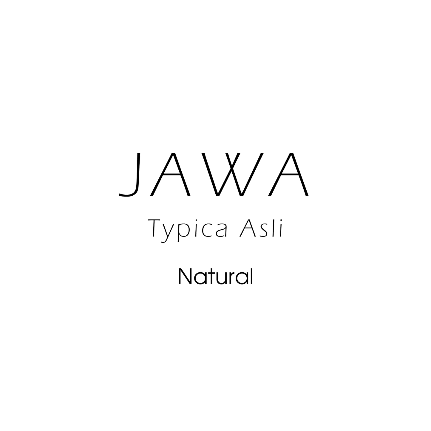 ジャワ ナチュラル JAWA Natural