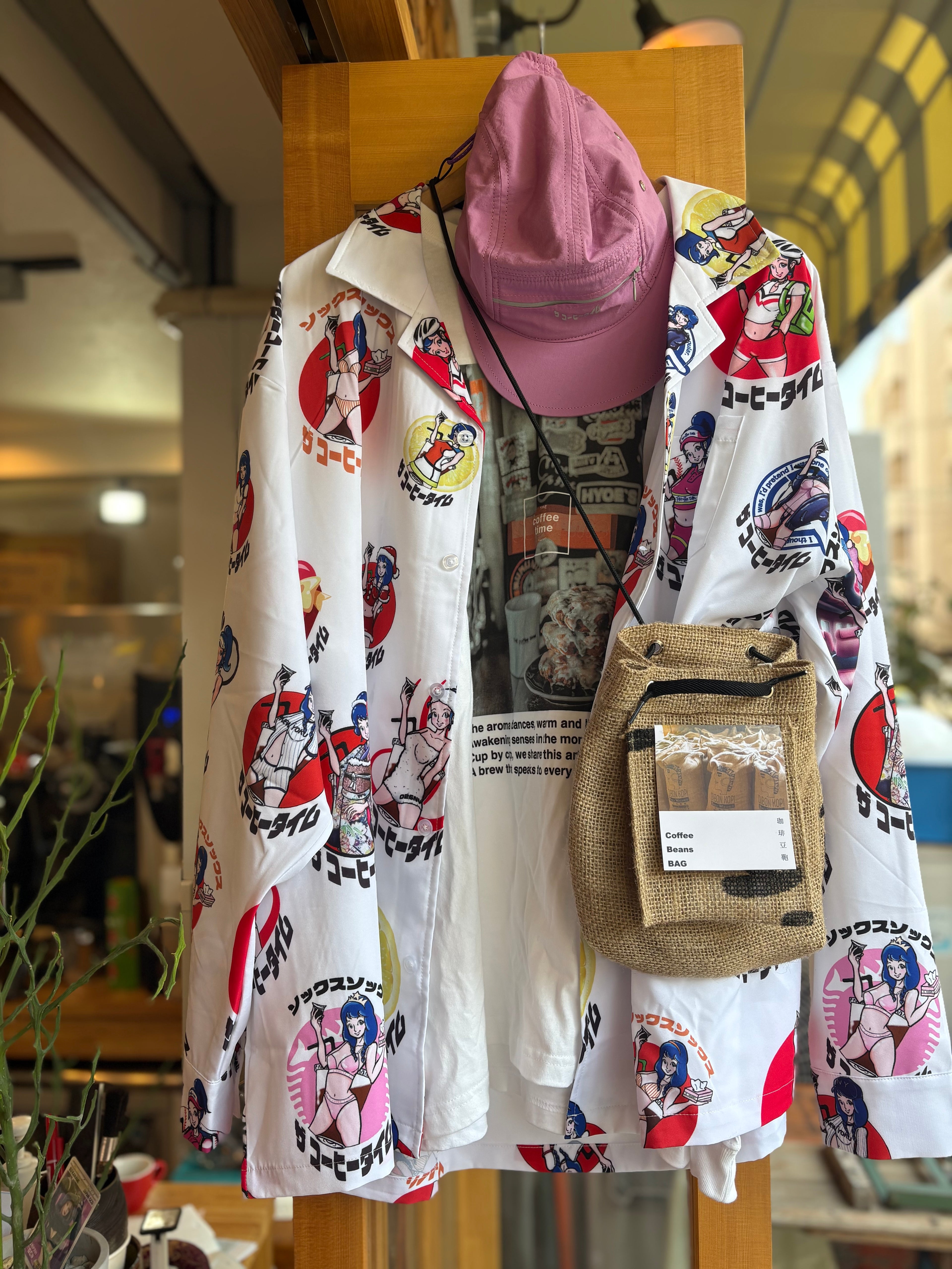 オリジナル総柄シャツ