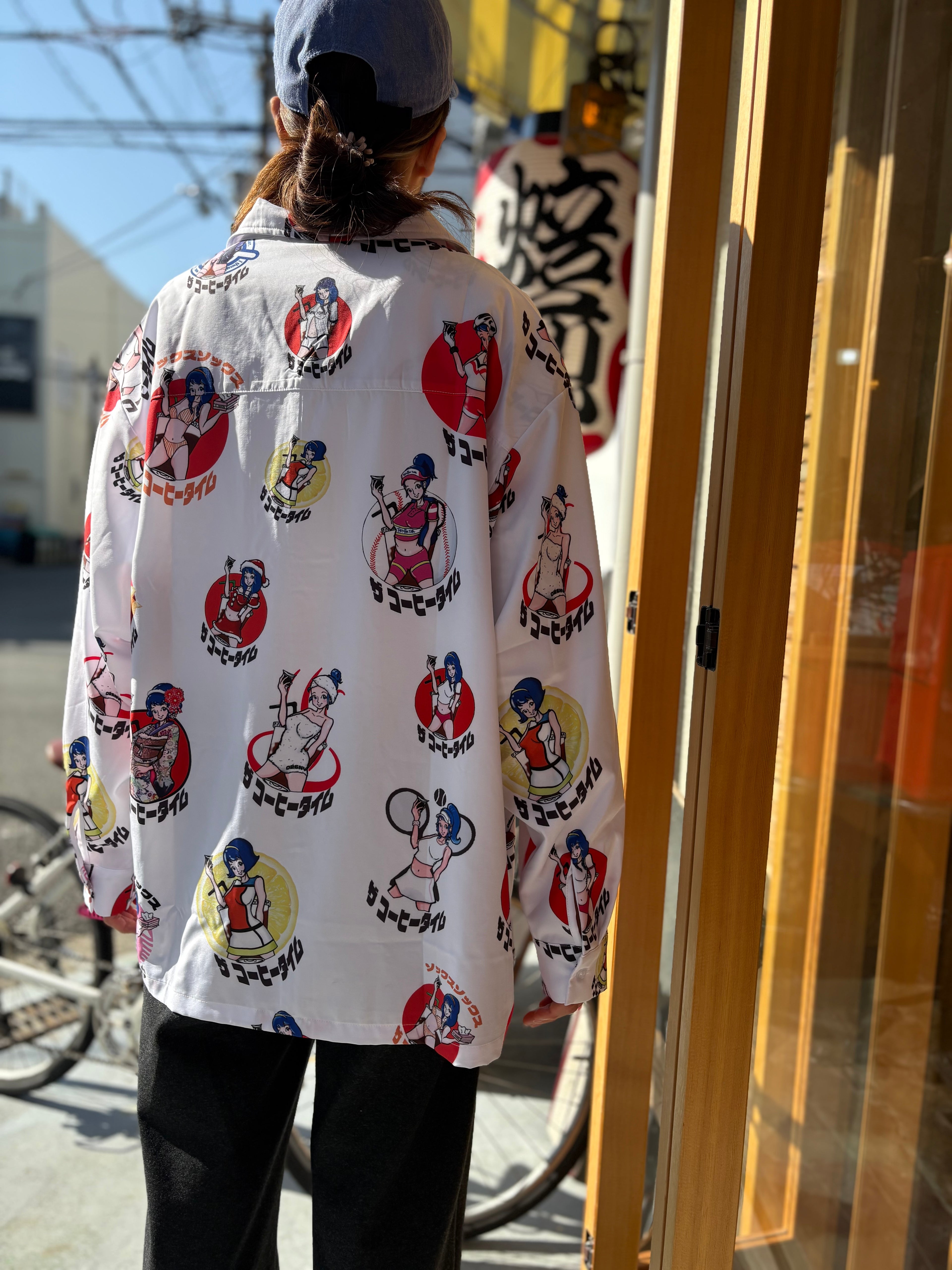 オリジナル総柄シャツ