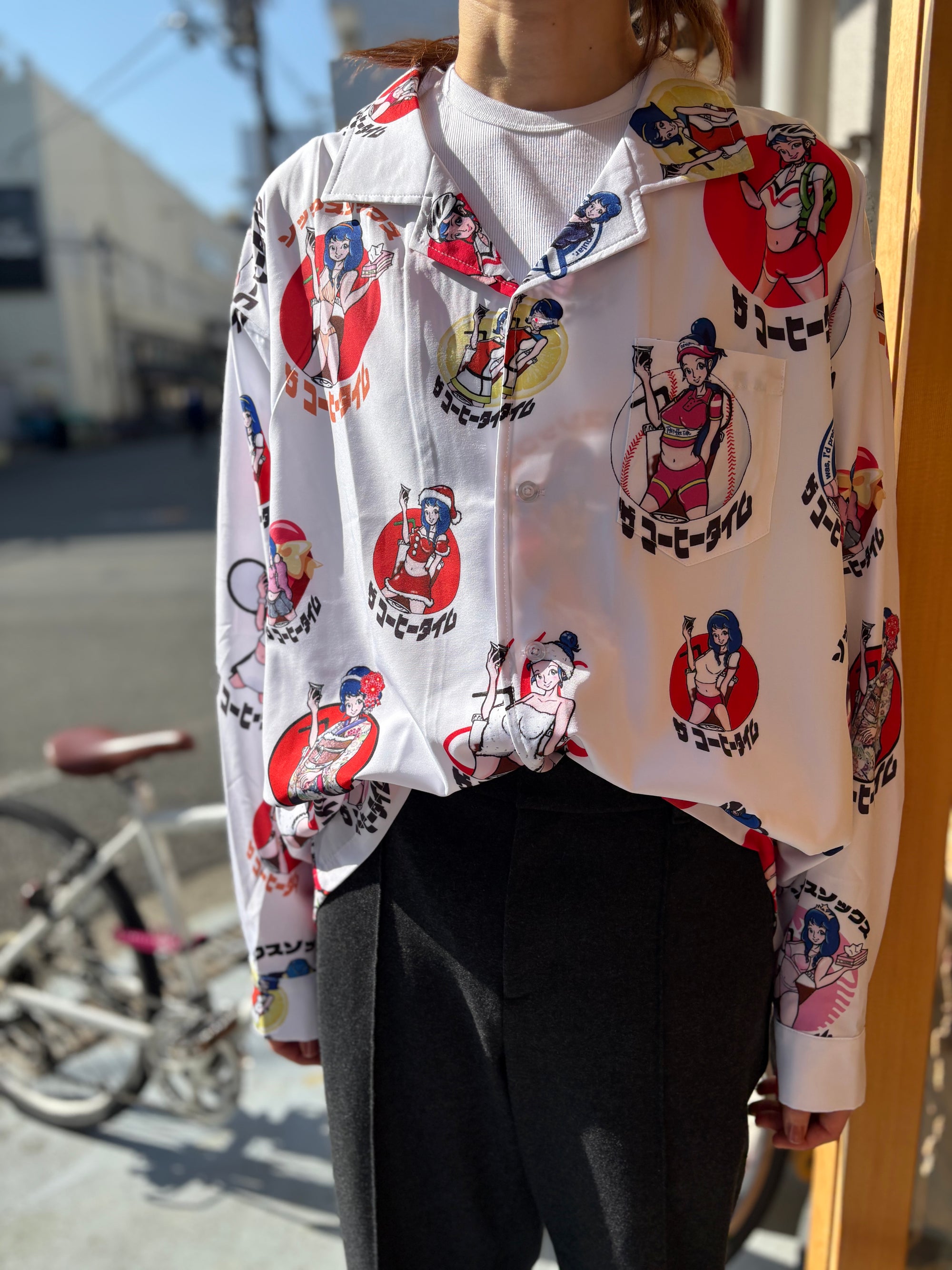 オリジナル総柄シャツ