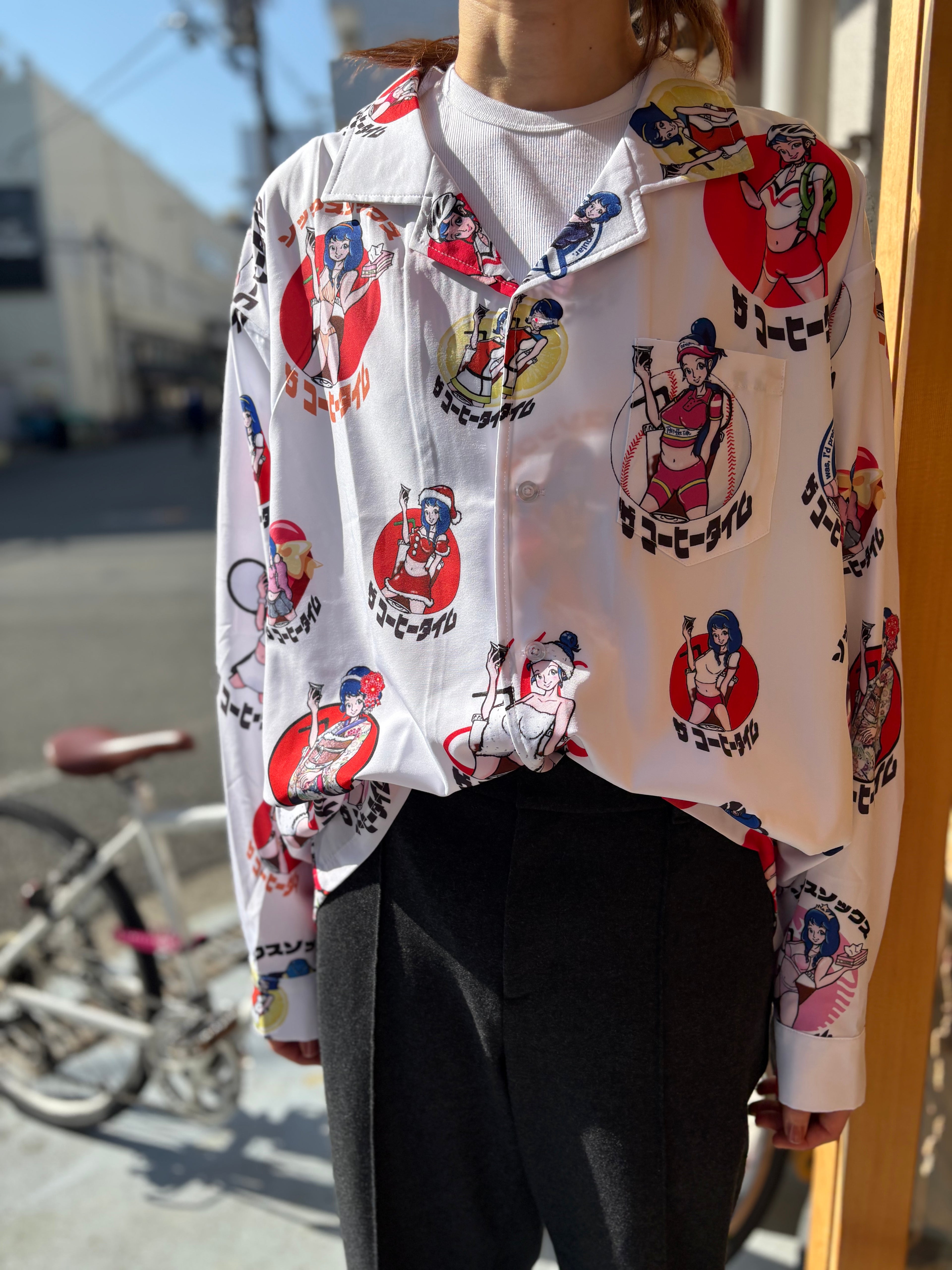 オリジナル総柄シャツ
