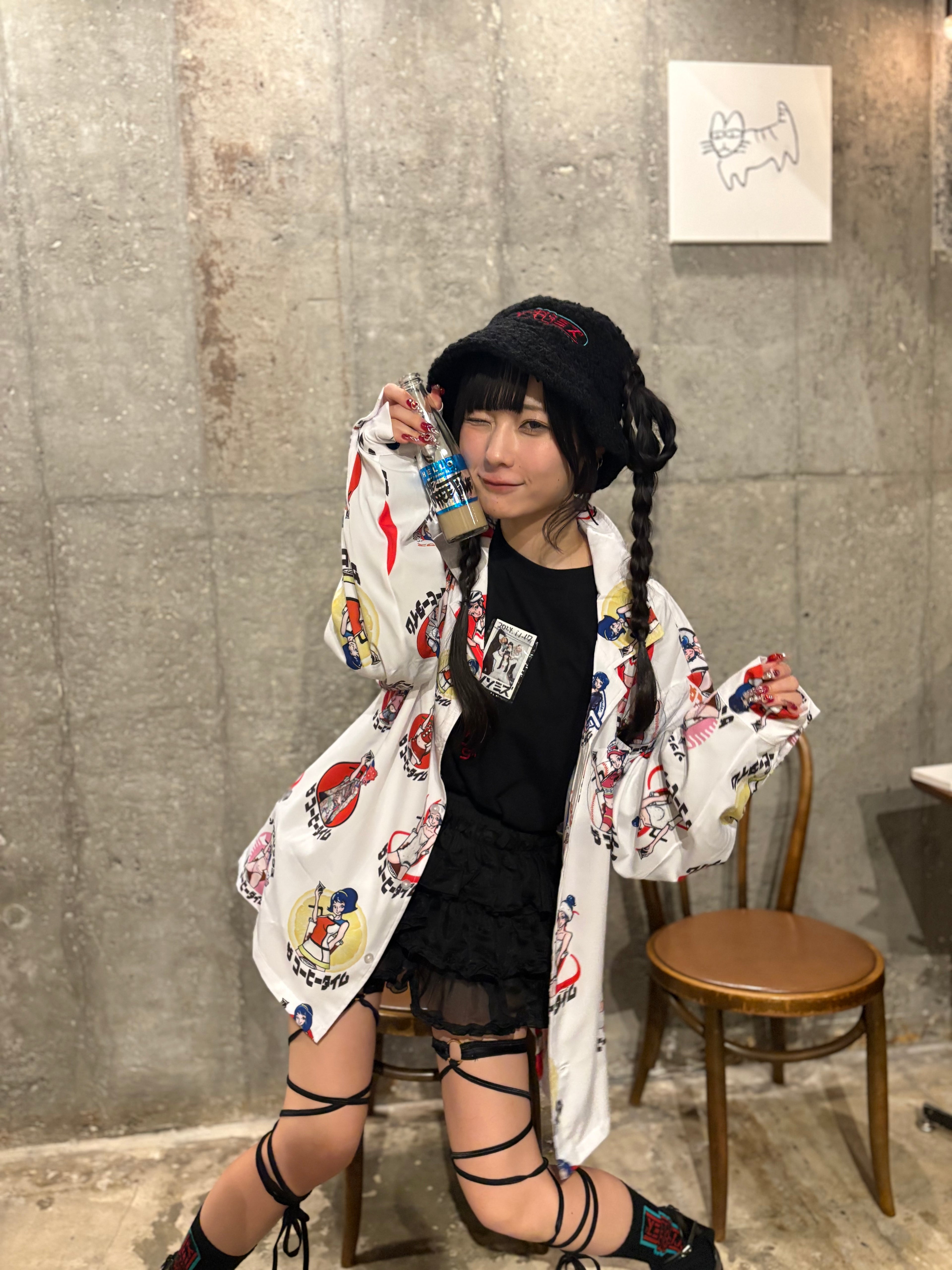 オリジナル総柄シャツ