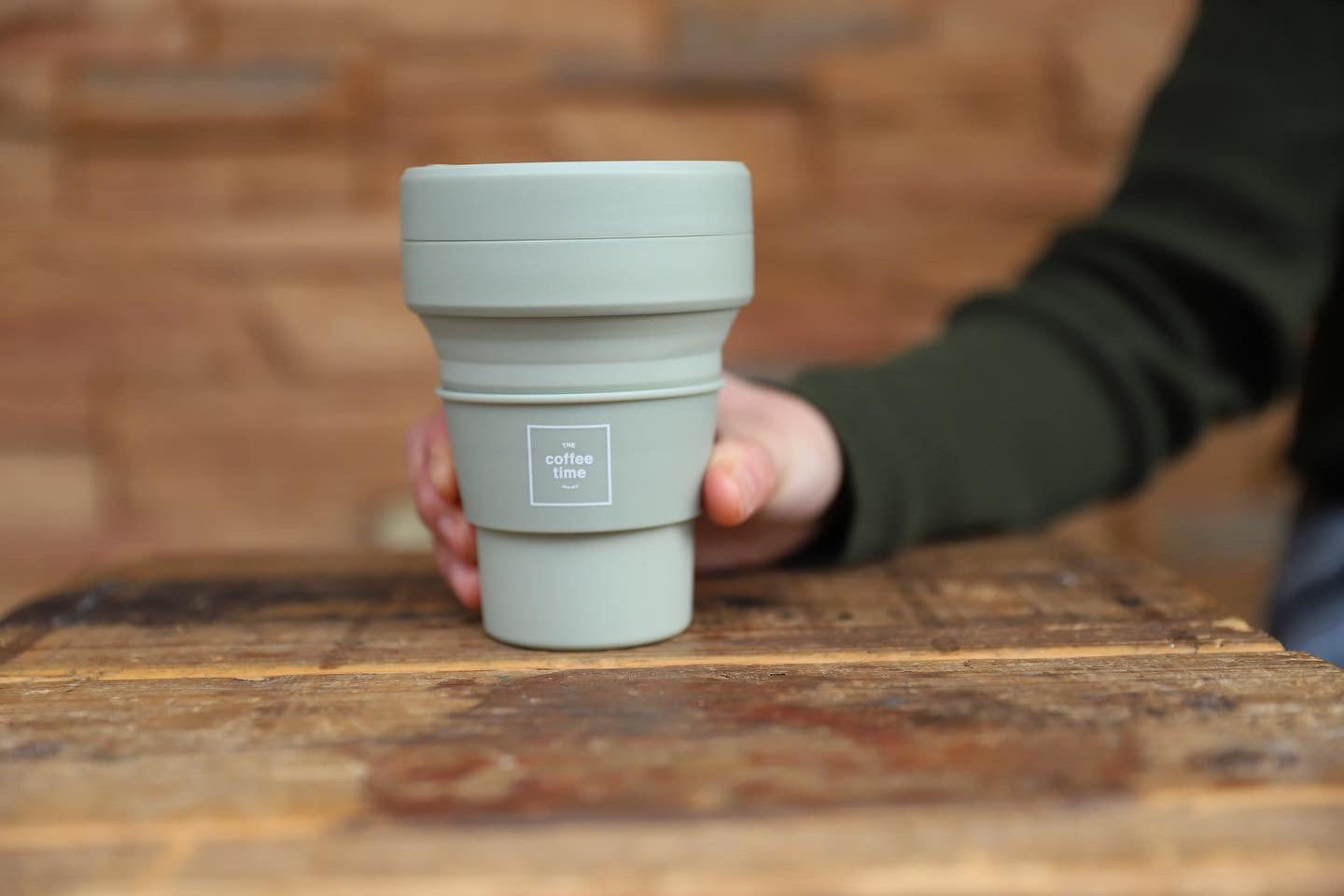 【THEcoffeetime オリジナル】Stojo 12oz 355ml Oat