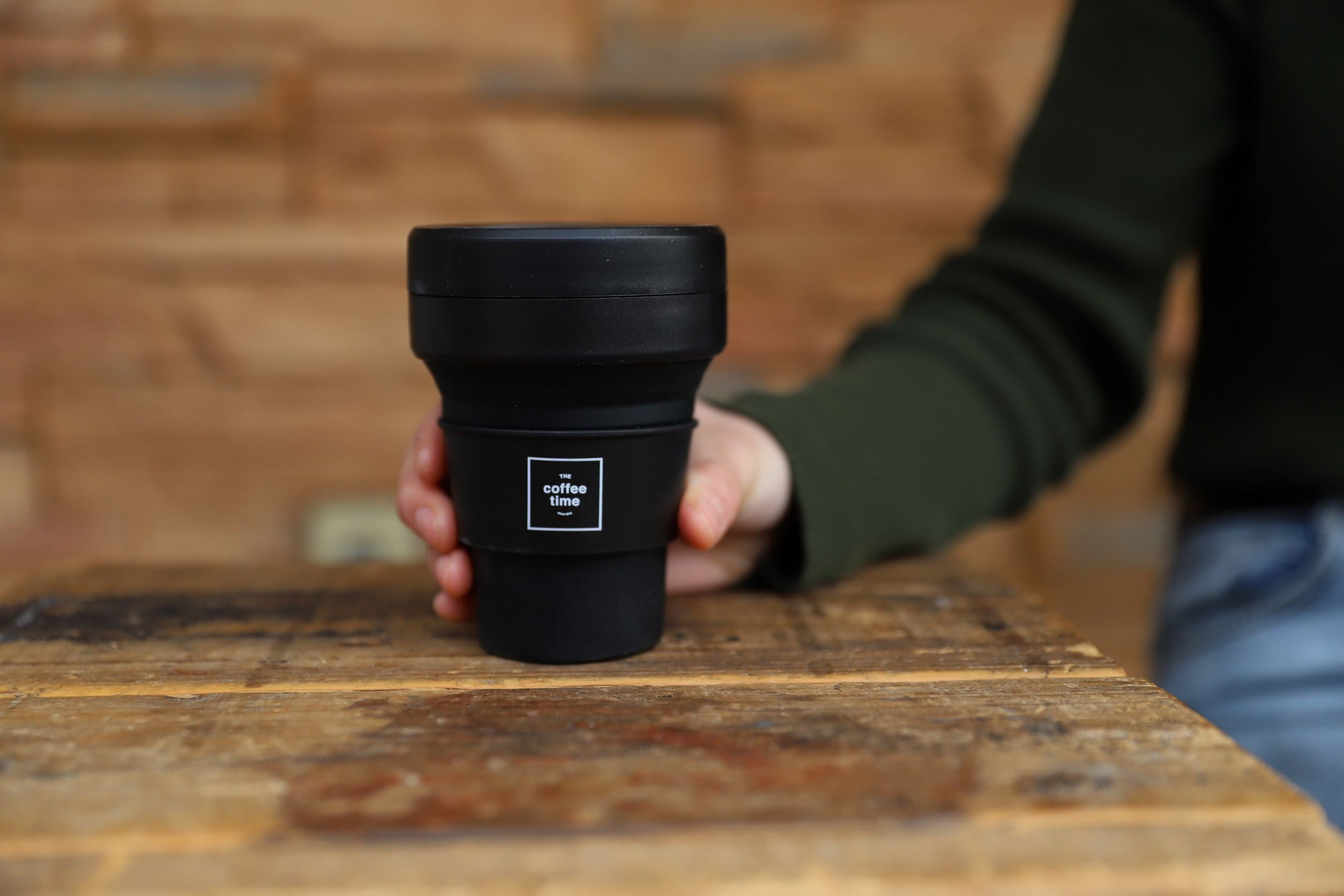 【THEcoffeetime オリジナル】Stojo 12oz 355ml Ink