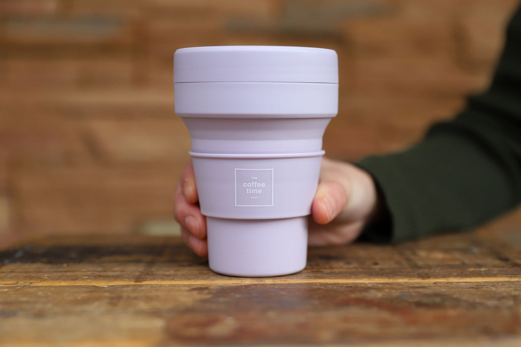 【THEcoffeetime オリジナル】Stojo 12oz 355ml Lilac